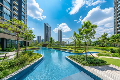 現(xiàn)代商業(yè)住宅小區(qū)景觀效果圖 非居住房地產(chǎn)租賃的專業(yè)視覺(jué)資源獲取指南